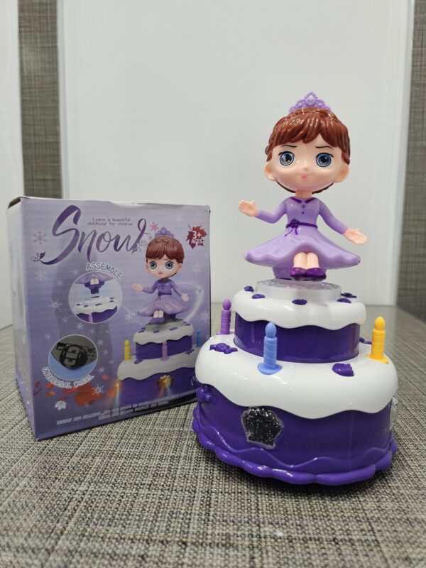 Snow Birthday Cake