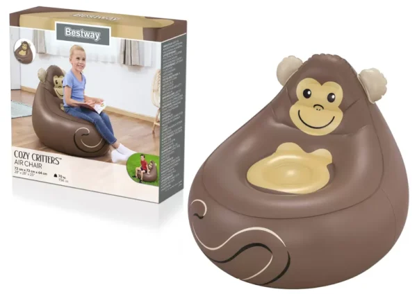 Bestway Cozy Critters Airchair 72 x 72 x 64 cm - Image 2