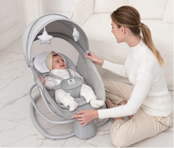 MASTELA 4-in-1 Multi-Functional Fold-Up Bassinet