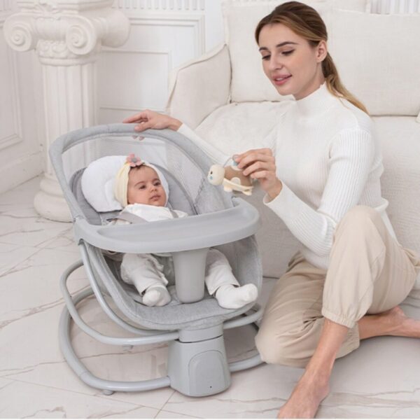 MASTELA 4-in-1 Multi-Functional Fold-Up Bassinet - Image 4