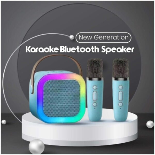 K12 Wireless Karaoke Speaker With Dual Microphone - Image 3