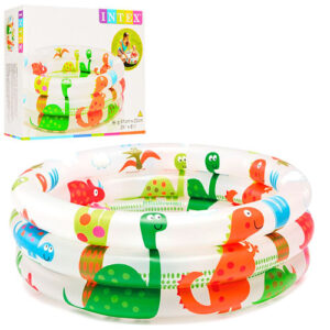 Intex Dinosaur 3 Ring Baby Pool 24″D x 8 “H