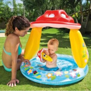 INTEX Mushroom Baby Pool ( 40″ x 35″ )