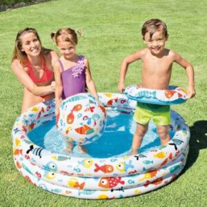 INTEX Fishbowl Pool (52″ x 11″) With Ball And Tube