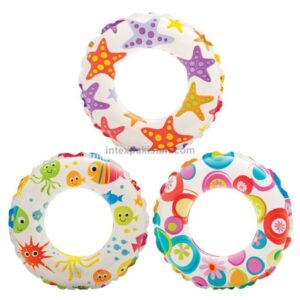 INTEX Lively Print Swim Rings 24” ( 61cm ) Diameter