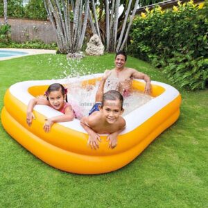 INTEX 90″x 58″x 18″ Mandarin Pool Family Swim Center
