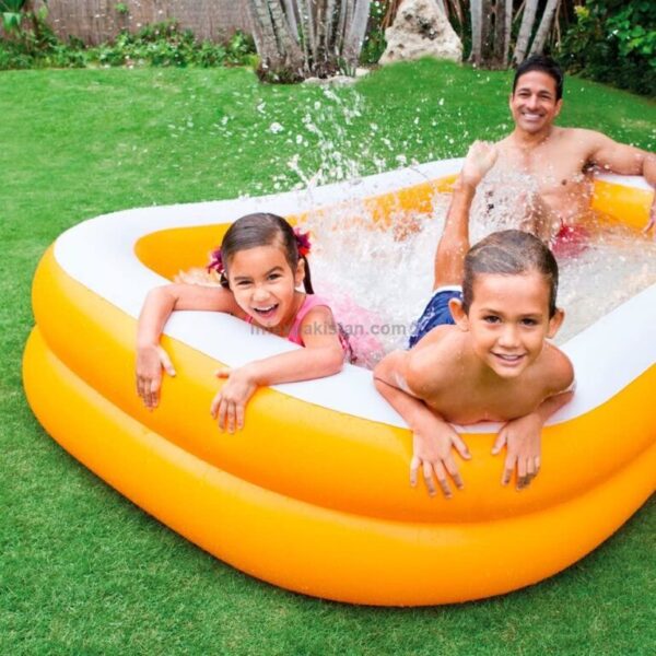 INTEX 90″x 58″x 18″ Mandarin Pool Family Swim Center - Image 2