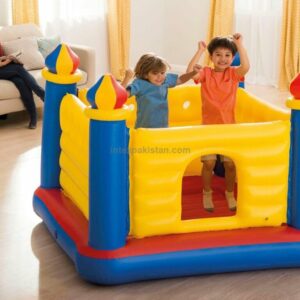 INTEX Jump-O-Lene Castle Bouncer ( 69″ X 69″ X 53″ )