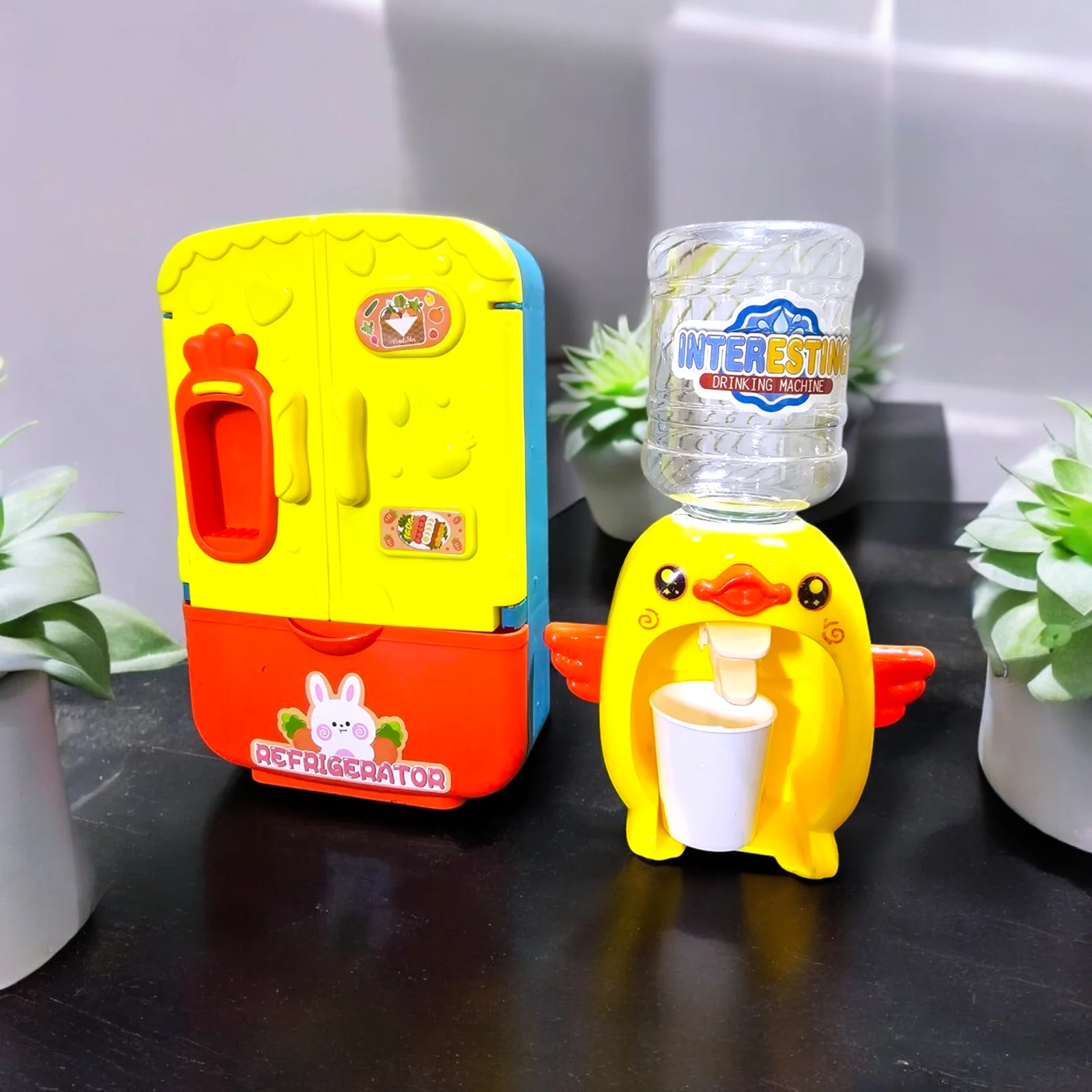 QuackCool Duck Dispenser & Fridge Playset