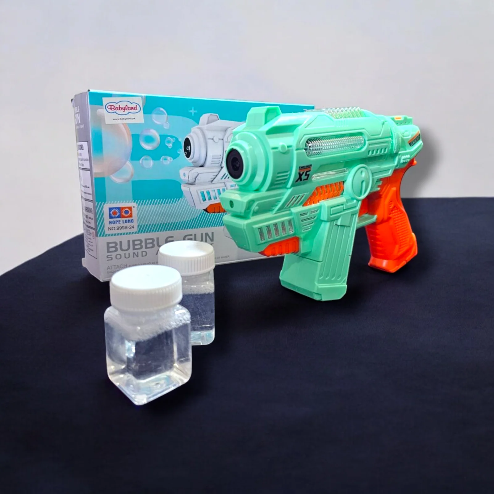 GlowBliss Bubble Shooter Gun