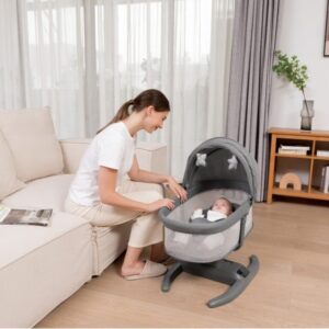 H-multi-motion baby cradle Swing