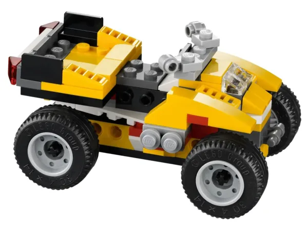 Architect Bricks Toy Set – Super Racer 3-in-1 Building Kit (121+ Pcs) - Image 3