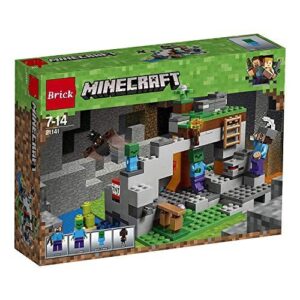 My World Zombie Cave Building Set – 253+ Pcs Brick Activity Toy (Ages 6+)