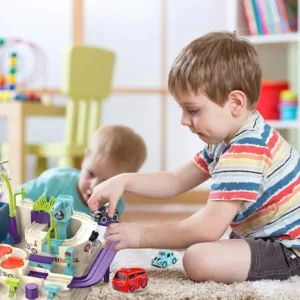 Car Adventure Track Set – Battery-Free Educational Fun