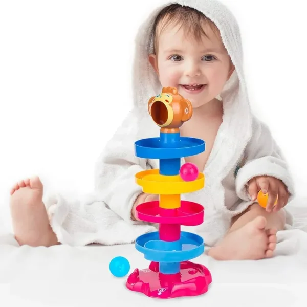 4 Tray Hunger Roll Ball – Early Education Activity Toy (18m+) - Image 5