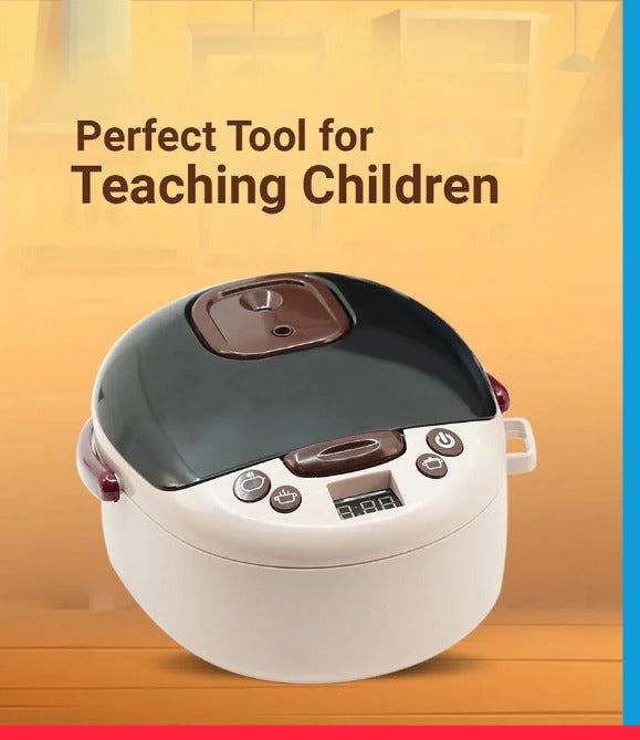 Mini Rice Cooker – Children's Simulation Household Appliance (11 Pcs Set) - Image 3