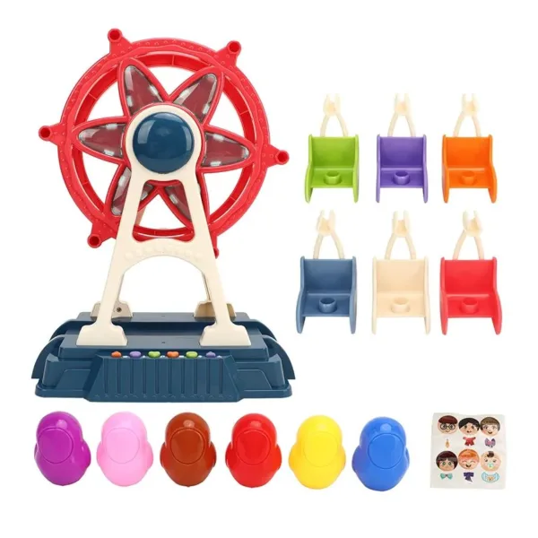 Giant Ferris Wheel – Amusement Park Playset with Music & Lights - Image 7