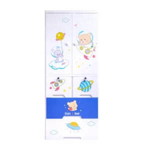 Kideez Wardrobe – Bear Space Print