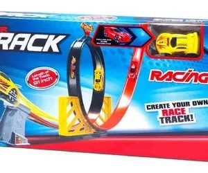 Power Track Racing Set – 17 Pcs Super Track Racer for Kids (Age 3+)
