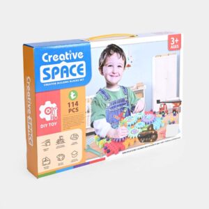 Creative Space DIY Toy – 114 Pcs Building Block Set