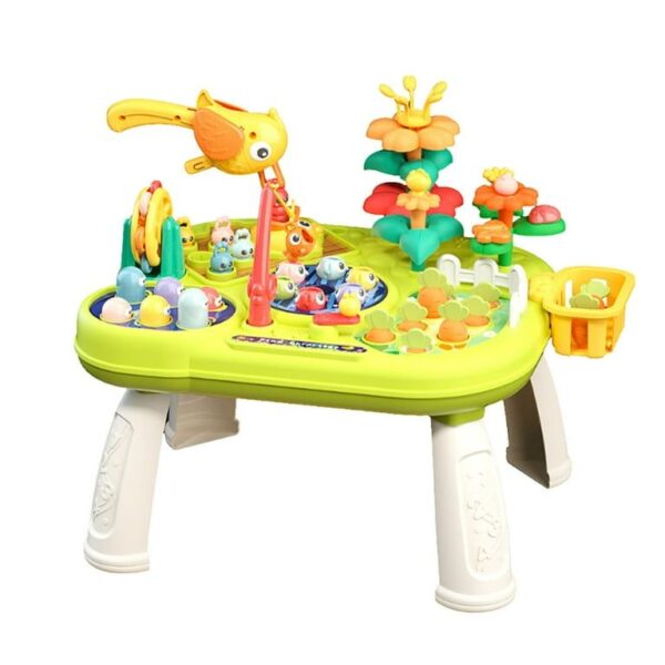 Farm Amusement Park Activity Table – Educational Toy with Multiple Play Modes - Image 6