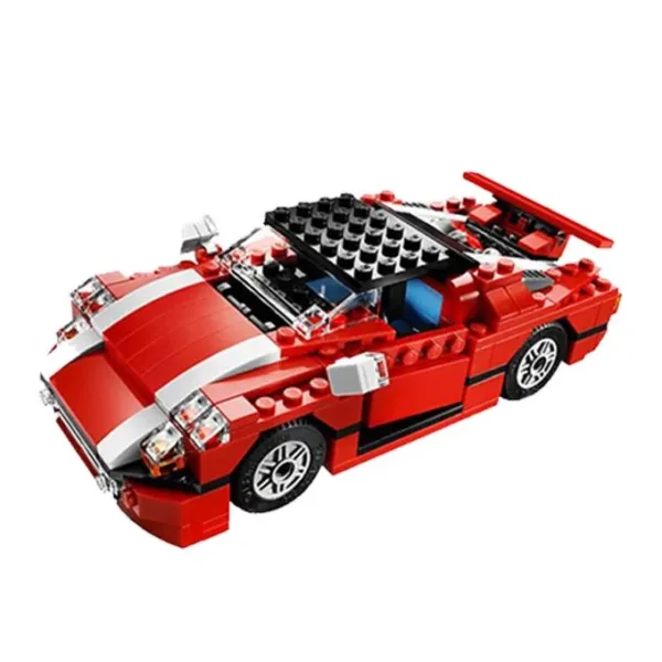 Architect Bricks Toy Set – 23-in-1 Super Speedster (278+ Pcs) - Image 2