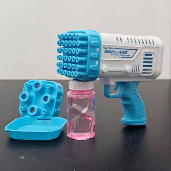 Space Rocket Educational Bazooka Gun – Strong Wind Blaster for Kids 3+ - Image 2