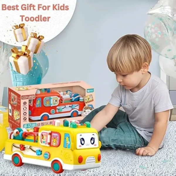 Educational Toy Car – Music, Shapes & Color Learning for Imagination & Creativity - Image 3