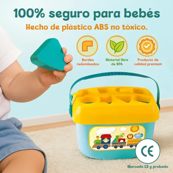 Baby’s First Blocks – 16-Piece Educational Building Set - Image 6