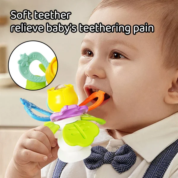 Baby Rattle Toy – Early Education for Visual, Touch & Auditory Development