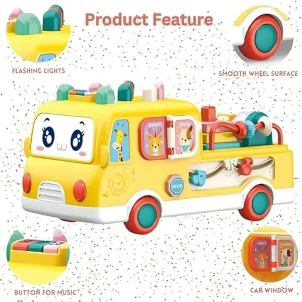 Educational Toy Car – Music, Shapes & Color Learning for Imagination & Creativity - Image 6