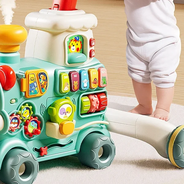 Multifunctional Baby Walker Train – 5 in 1 Activity Ride - Image 5