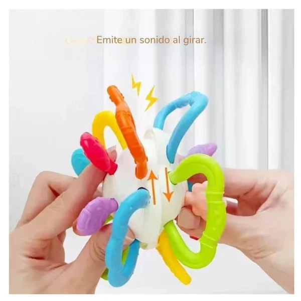 Baby Rattle Toy – Early Education for Visual, Touch & Auditory Development - Image 3
