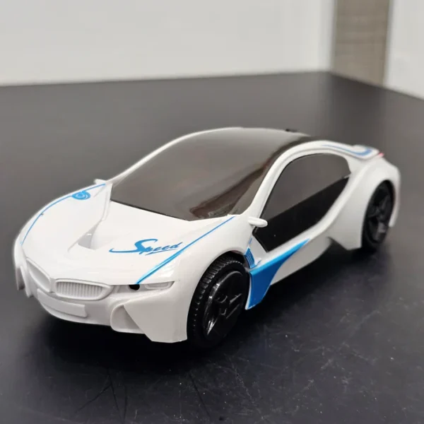 Racing Series Car – 3D Light, Sound & Bump and Go Action