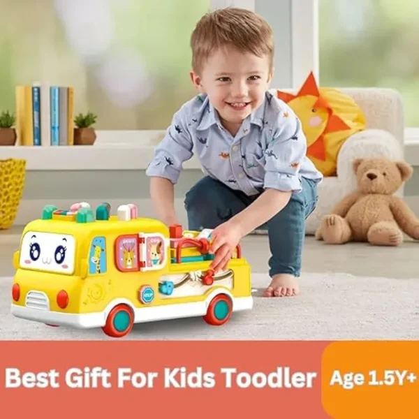 Educational Toy Car – Music, Shapes & Color Learning for Imagination & Creativity - Image 4