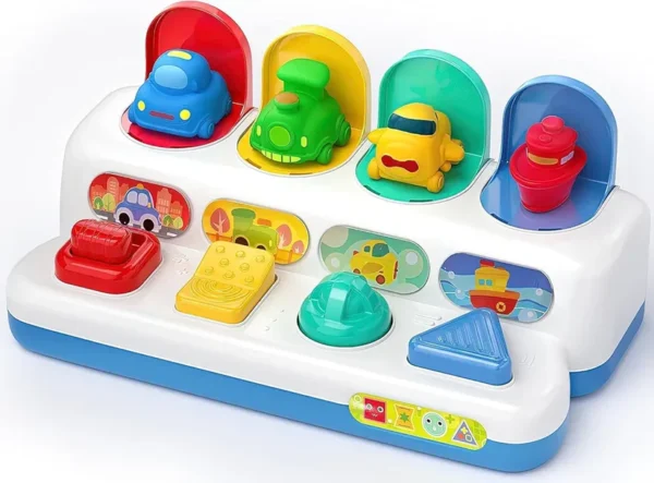 Pop-Up Vehicles – Early Education Toy for Happy Learning & Imaginative Play - Image 2