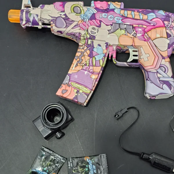 AK-47 Shooter Elite High-Speed Electric Water Bomb Gun – Interactive Shooting Toy for Kids 8+ - Image 4