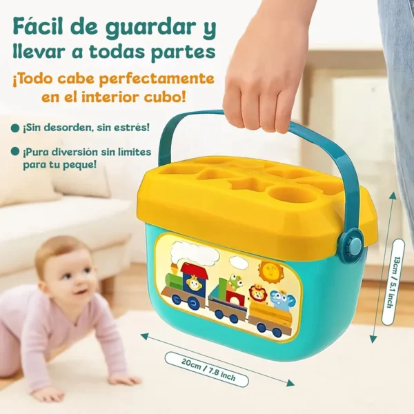 Baby’s First Blocks – 16-Piece Educational Building Set - Image 5