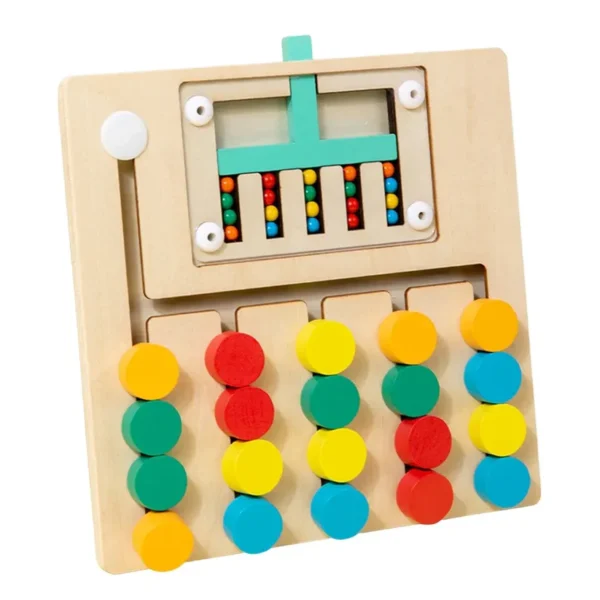 5-Color Baby Mobile – Soft Colors & Hand-Eye Coordination Toy - Image 4