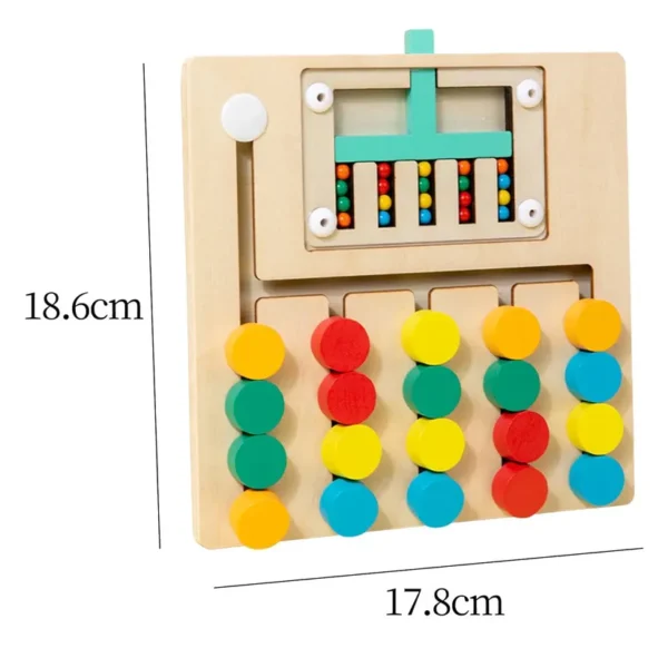 5-Color Baby Mobile – Soft Colors & Hand-Eye Coordination Toy - Image 5