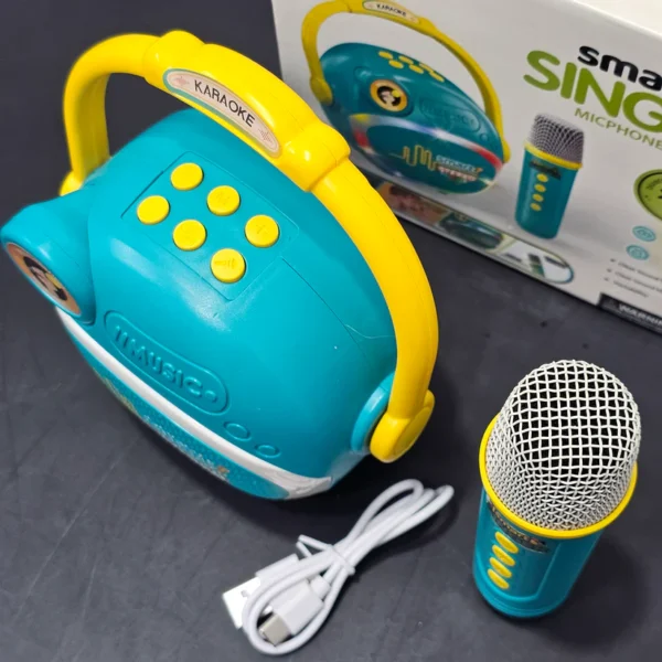 Smart Singer Microphone – Bluetooth Karaoke Mic with Clear Sound & Portability - Image 2