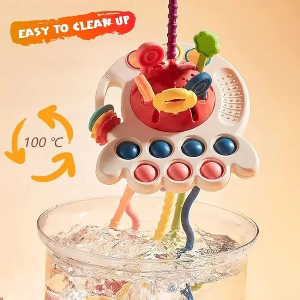 Pull String Toy – Colorful & Adorable Fine Motor Skills Toy - Image 4