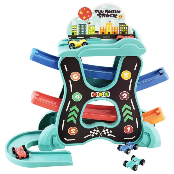 Fun Parking Track Set – Educational & Creative Learning Toy (Age 3+) - Image 6