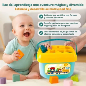Baby’s First Blocks – 16-Piece Educational Building Set