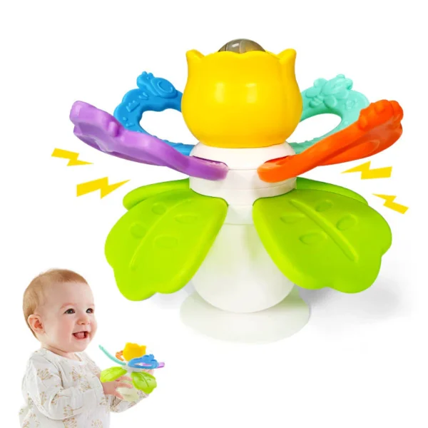 Baby Rattle Toy – Early Education for Visual, Touch & Auditory Development - Image 2