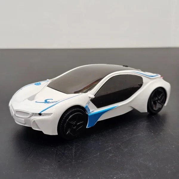 Racing Series Car – 3D Light, Sound & Bump and Go Action - Image 2