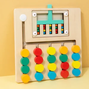 5-Color Baby Mobile – Soft Colors & Hand-Eye Coordination Toy