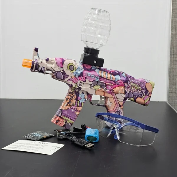 AK-47 Shooter Elite High-Speed Electric Water Bomb Gun – Interactive Shooting Toy for Kids 8+