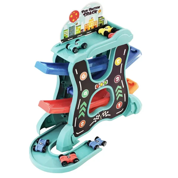 Fun Parking Track Set – Educational & Creative Learning Toy (Age 3+) - Image 5