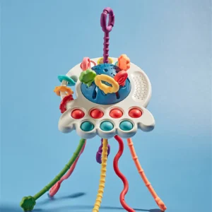 Pull String Toy – Colorful & Adorable Fine Motor Skills Toy